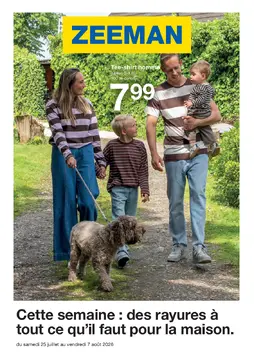 Zeeman couverture de brochure