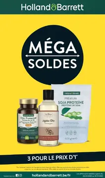 Holland & Barrett couverture de brochure