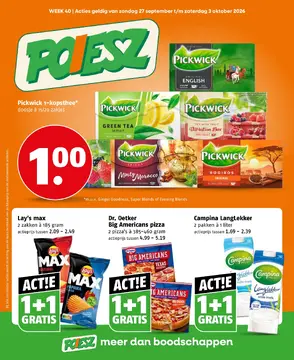 Poiesz folder voorblad