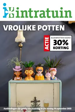 Intratuin folder voorblad