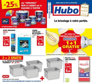 Hubo couverture de brochure