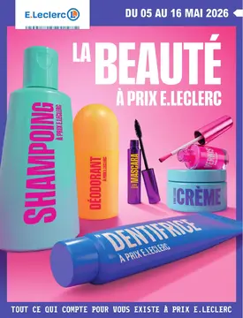 E.Leclerc couverture de brochure