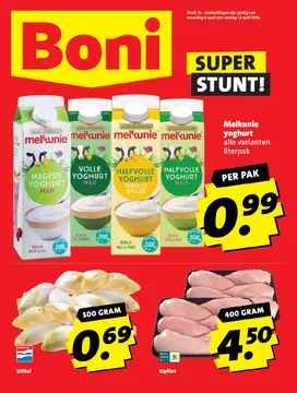 Boni folder voorblad