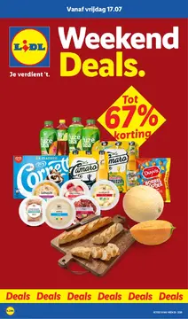 Lidl folder voorblad
