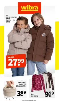 Wibra folder voorblad