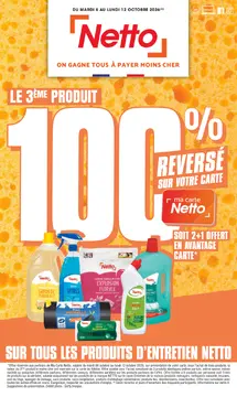 Netto couverture de brochure