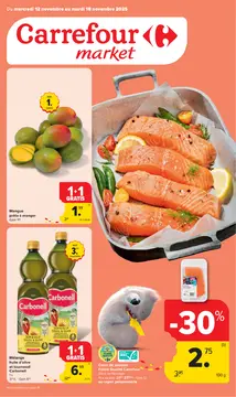 Carrefour Market couverture de brochure
