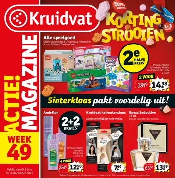 Kruidvat folder voorblad