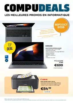 CompuDeals couverture de brochure