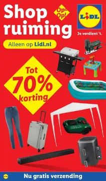 Lidl folder voorblad