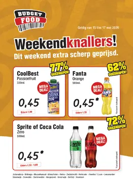 Budget Food folder voorblad