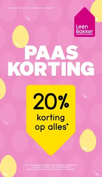 Leen Bakker folder voorblad