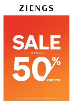 Ziengs Schoenen folder voorblad