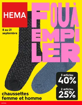 HEMA couverture de brochure