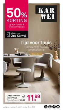 Karwei folder voorblad