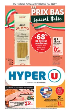 Hyper U couverture de brochure