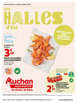Auchan couverture de brochure