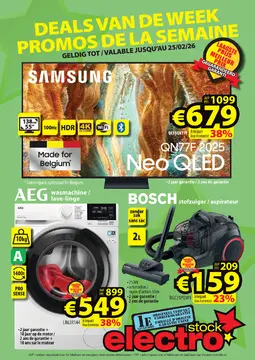 ElectroStock couverture de brochure