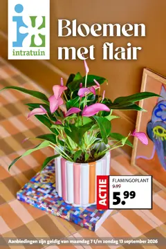 Intratuin folder voorblad