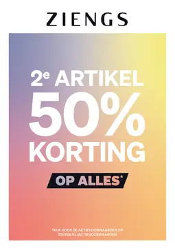 Ziengs Schoenen folder voorblad