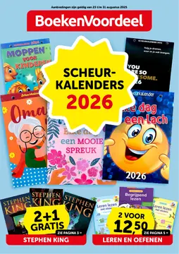 BoekenVoordeel folder voorblad