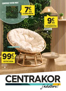 Centrakor couverture de brochure