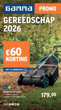GAMMA Gereedschap folder voorblad