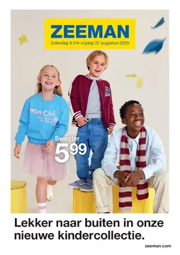 Zeeman folder voorblad