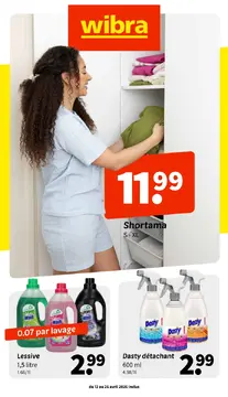 Wibra couverture de brochure