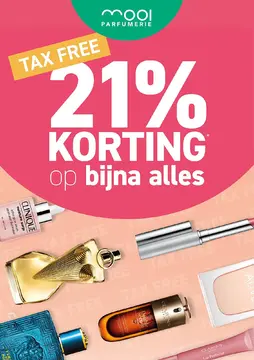 MOOI Parfumerie folder voorblad