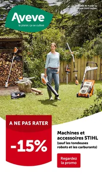 Aveve couverture de brochure