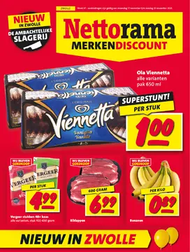 Nettorama folder voorblad