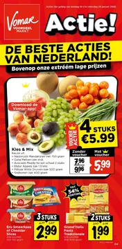 Vomar folder voorblad