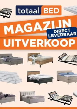 totaalBED folder voorblad