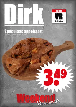 Dirk weekendverwenners folder voorblad