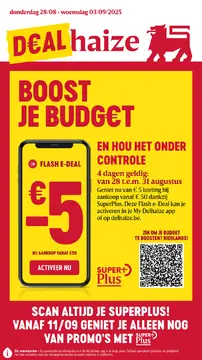 Delhaize folder voorblad