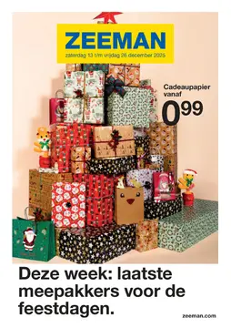 Zeeman folder voorblad