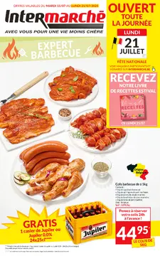 Intermarché couverture de brochure