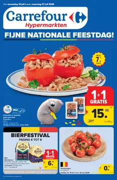 Carrefour folder voorblad