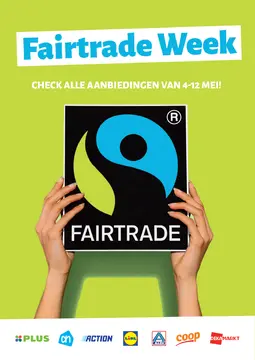 Fairtrade Max Havelaar folder voorblad