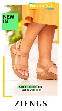 Ziengs Schoenen folder voorblad