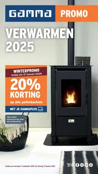 GAMMA Verwarmen folder voorblad