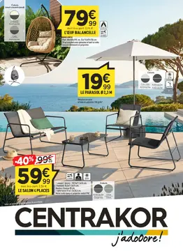 Centrakor couverture de brochure