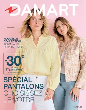Damart couverture de brochure