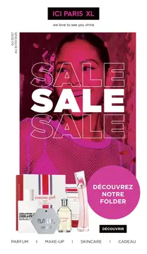 ICI PARIS XL couverture de brochure