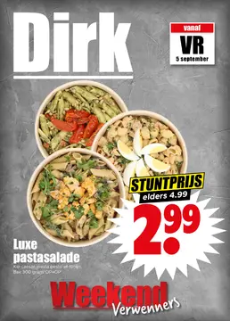 Dirk Weekendaanbiedingen folder voorblad