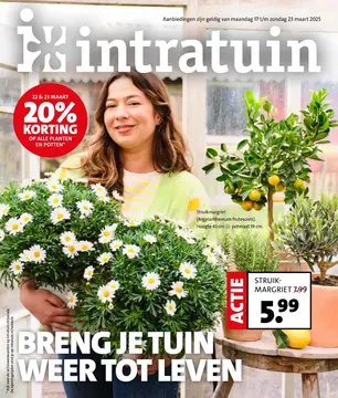 Intratuin folder voorblad