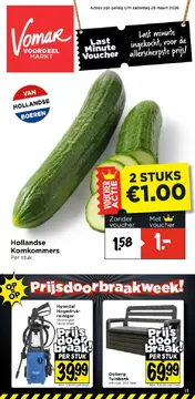 Vomar folder voorblad