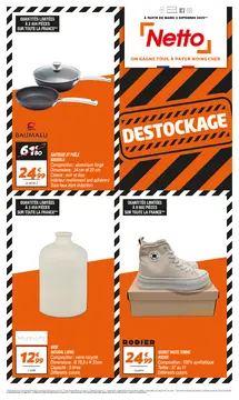 Netto couverture de brochure