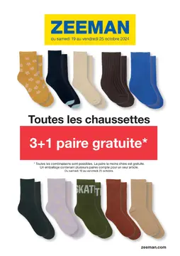 Zeeman couverture de brochure